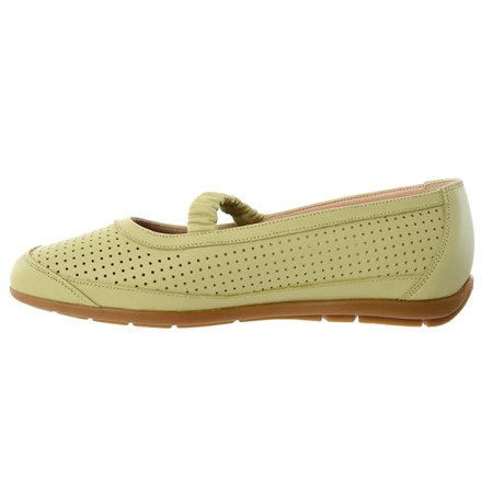 여성 펀칭 메리제인 플랫 슈즈