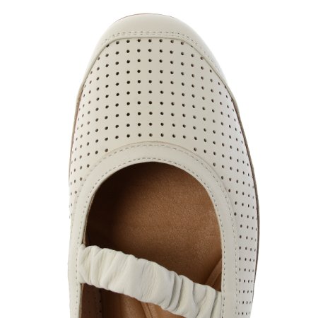 여성 펀칭 메리제인 플랫 슈즈