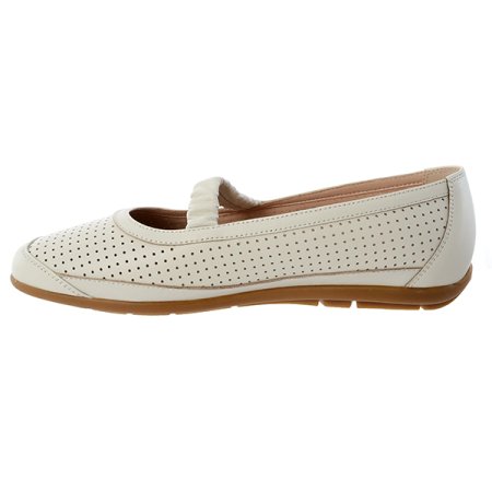 여성 펀칭 메리제인 플랫 슈즈