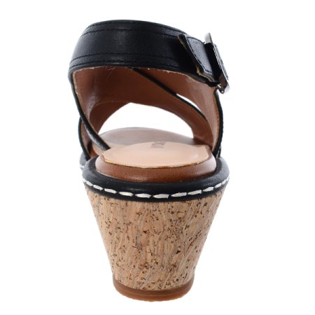 여성 웨지굽 스트랩 샌들