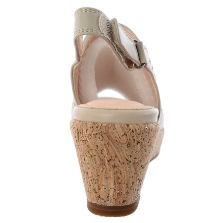 여성 웨지굽 펀칭 샌들