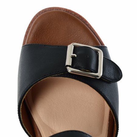 여성 웨지굽 스트랩 샌들