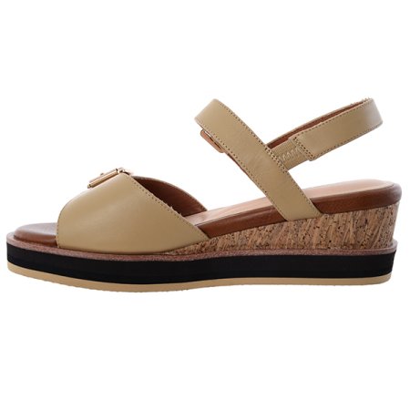 여성 웨지굽 스트랩 샌들