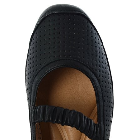 여성 펀칭 메리제인 플랫 슈즈