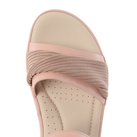 여성 경량 셔링 포인트 샌들