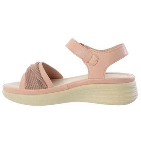 여성 경량 셔링 포인트 샌들