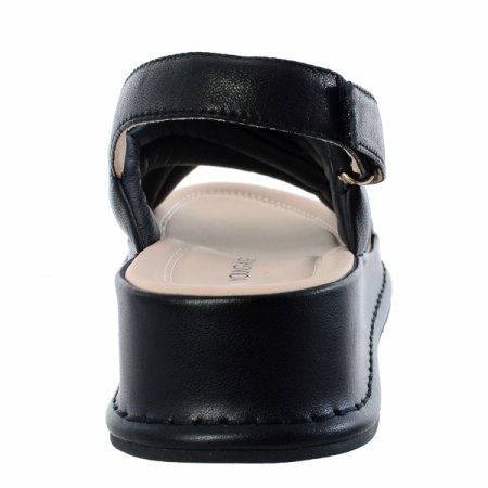 여성 벨크로 웨지몰드 샌들