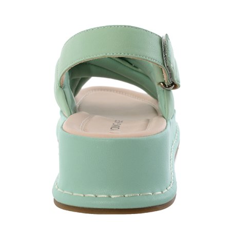 여성 벨크로 웨지몰드 샌들