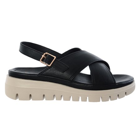 여성 경량 웨지 통굽 샌들