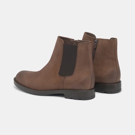 소다 남성 빈티지 스타일 첼시부츠