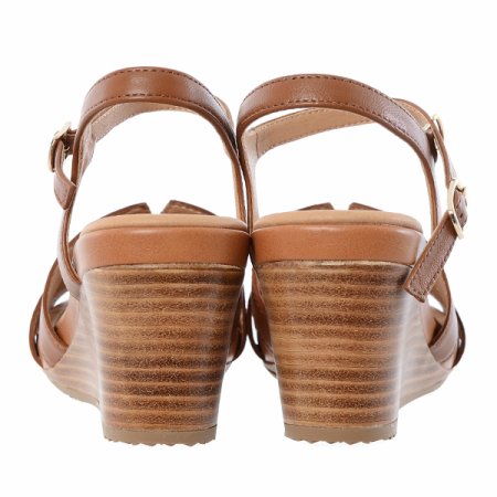 소다 여성 캐주얼 웻지샌들