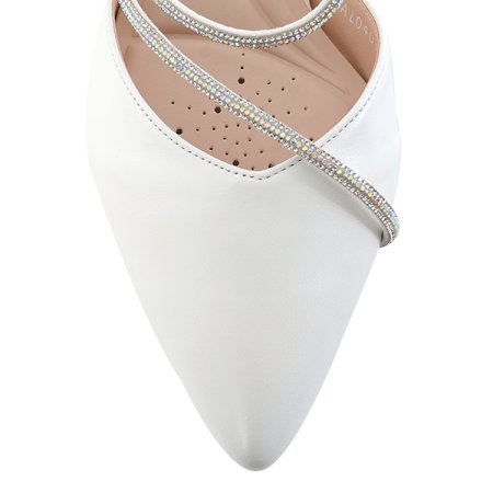 소다 여성 드레스 보석끈포인트 슬링백