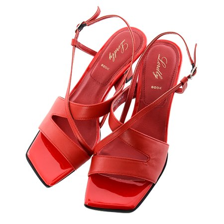 소다 여성 드레스 유니크 샌들