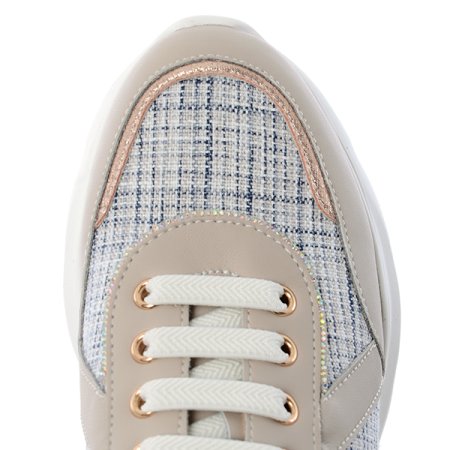 여성 소다 어글리벤딩 키높이 스니커즈