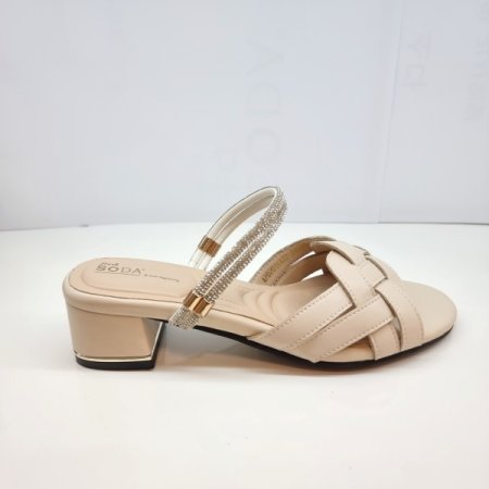 여성 세미드레스 투웨이 뮬 샌들