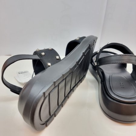 여성  통굽  장식 샌들