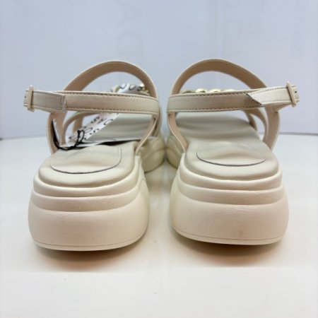 여성  통굽  장식 샌들