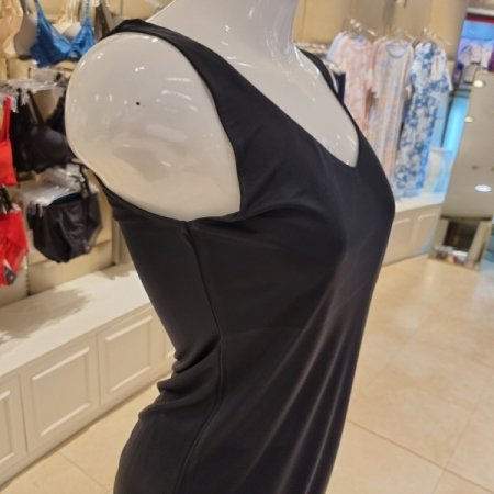 베가스므스 롱치마 슬립 세트런닝BK