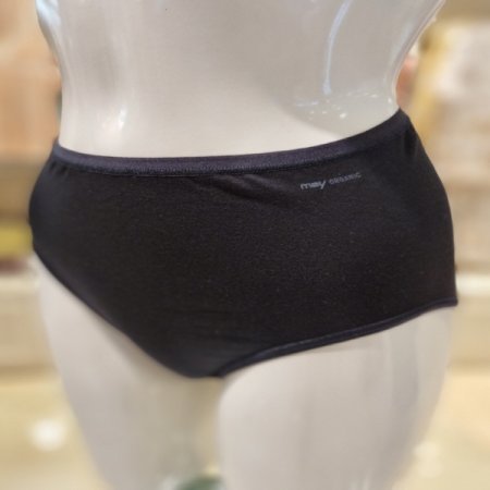 MEY 직수 2516면스판 블랙팬티