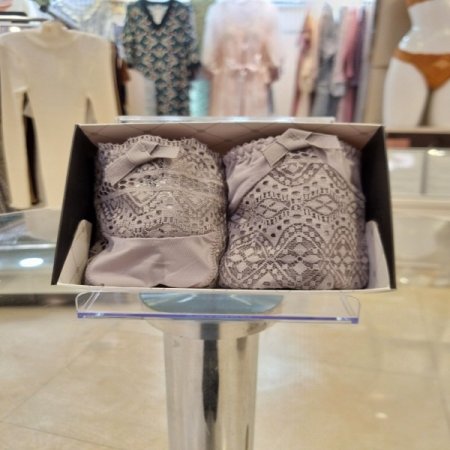 4411 라이트그레이 햄팬티세트