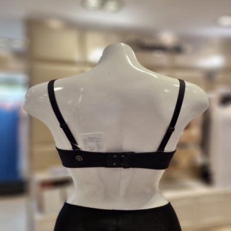 심플4395블랙 노와이어브라