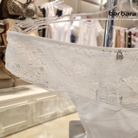 직수 2402 화이트 T팬티