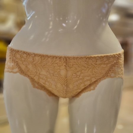 노와이어4434펄스킨레이스브라팬티세트