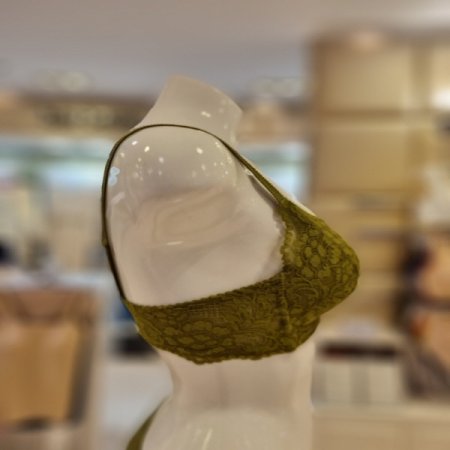 노와이어올리브그린4434브라