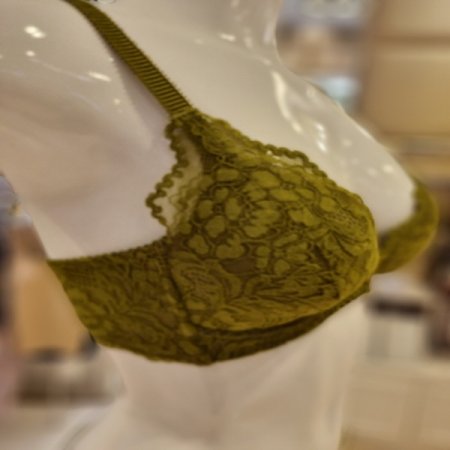 노와이어올리브그린4434브라