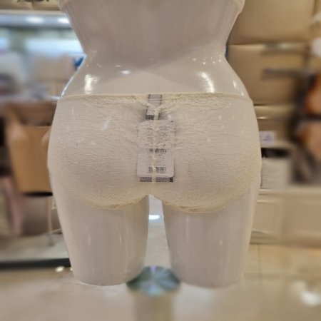 바바라블랙라벨크림레이스4436팬티