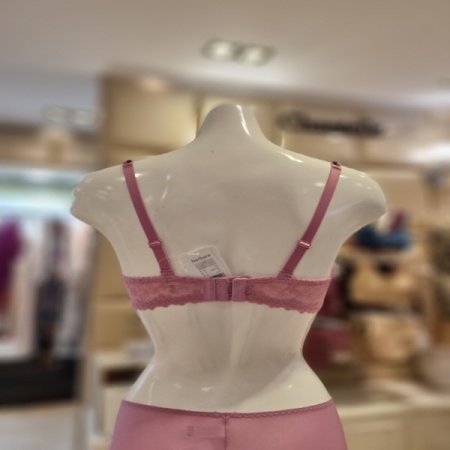 핑크그린4435 면부직포브라2컬러세트