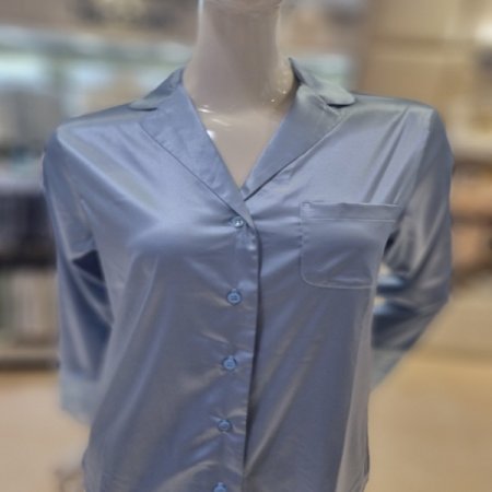 스판샤틴4593R 여성잠옷