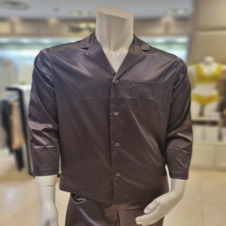 스판샤틴4593B 남성잠옷