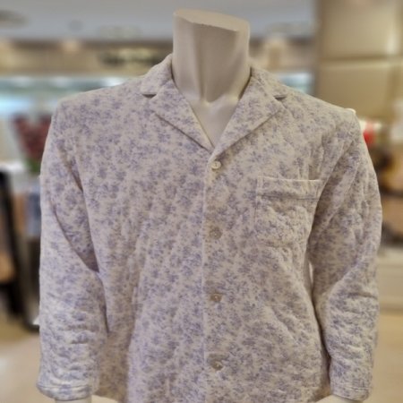 커플 누빔삼중직4592L원피스잠옷세트