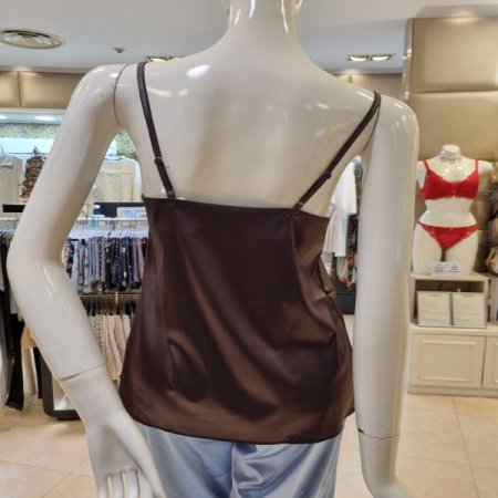 쓰리피스 스판샤틴4593R 여성잠옷