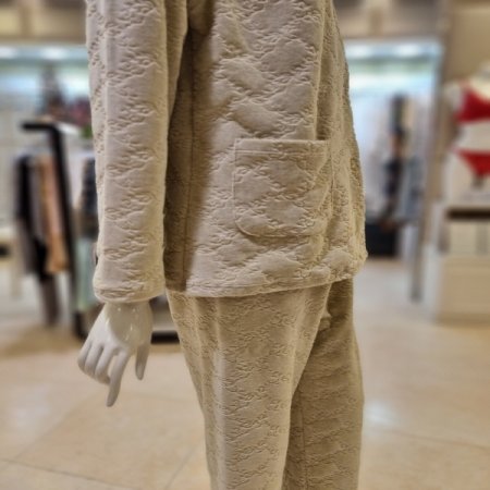 여성잠옷 벨로아4591R자가드로브세트