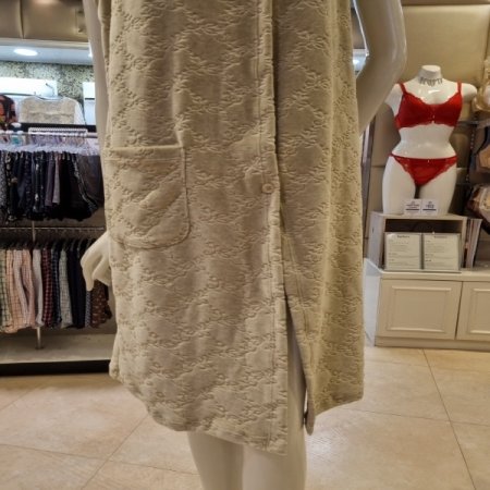 커플 벨로아4591S 샤워가운