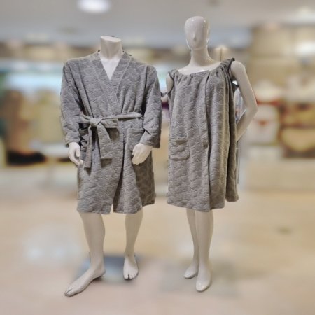 커플 차벨로아4591S 샤워가운