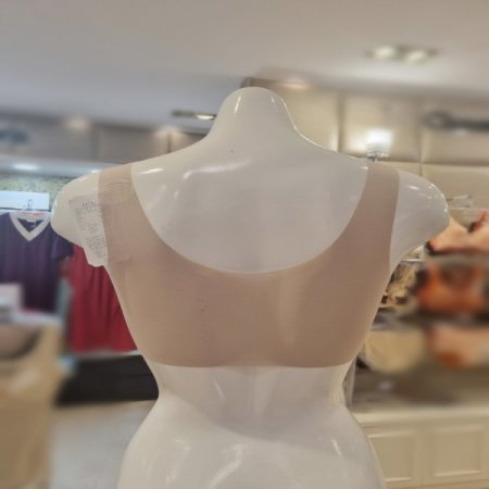 런닝형 노와이어 스킨블랙브라2종세트