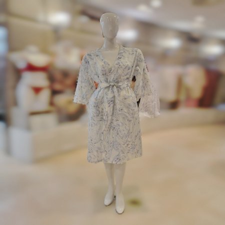 4595R 여성면로브가운