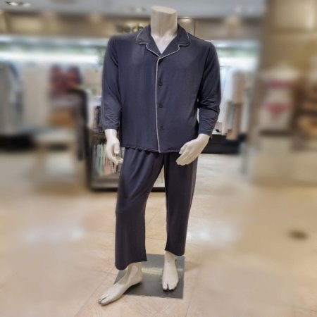 남성6023차콜그레이 잠옷