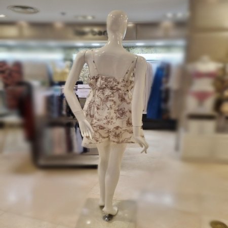 면프린트4594S 스트랍잠옷세트