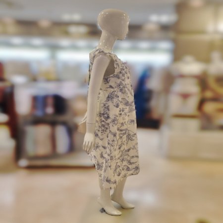 여성 면프린트4594L 원피스잠옷