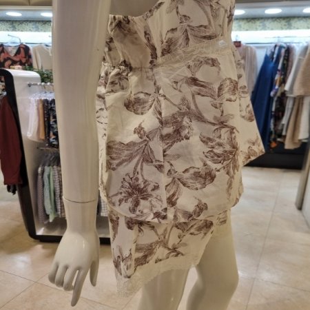 커플 블루면프린트4594S스트랍세트