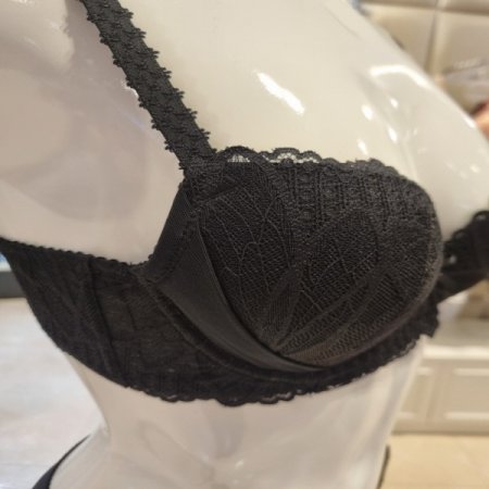 바바라 레이스 와이어몰드브라4806P블랙세트