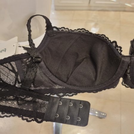 바바라 레이스 와이어몰드브라4806P블랙세트