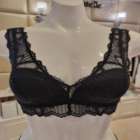 블랙런닝형브라렛4806레이스세트