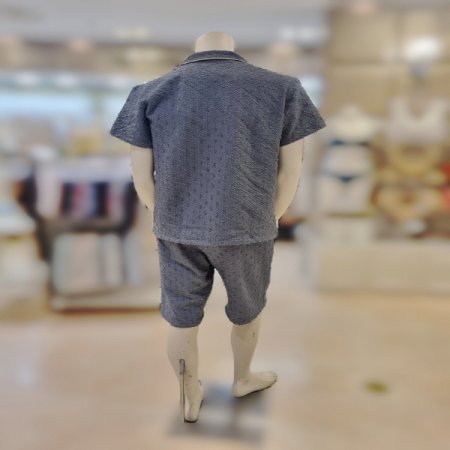 커플 플로킹 4600S상하세트잠옷