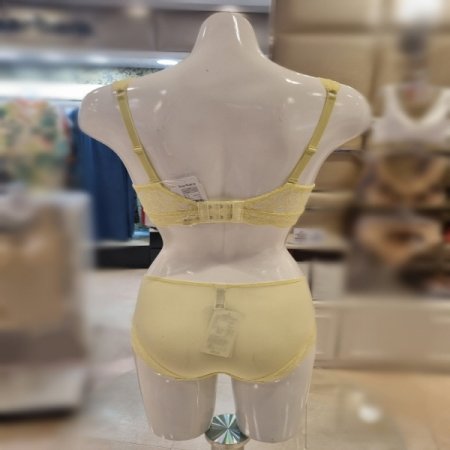 레이스삼각몰드 4442레몬브라렛H세트