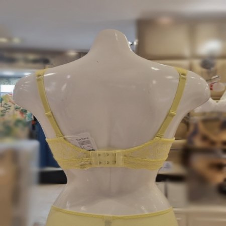 레이스삼각몰드브라렛  4442레몬